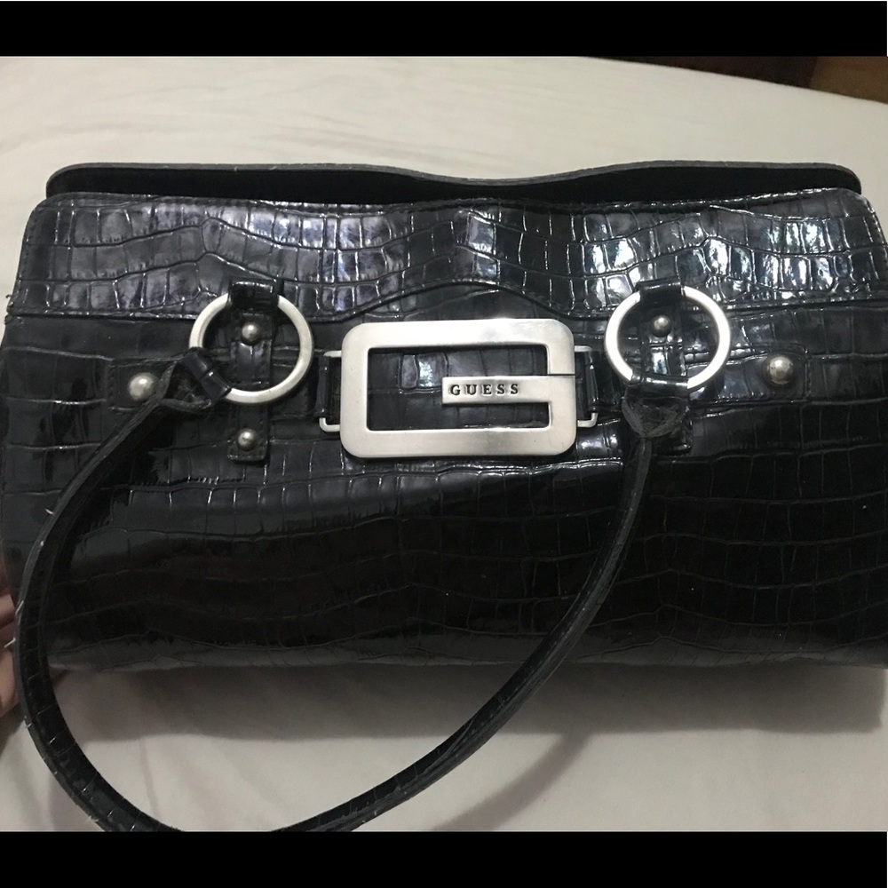 Guess Black leather purse